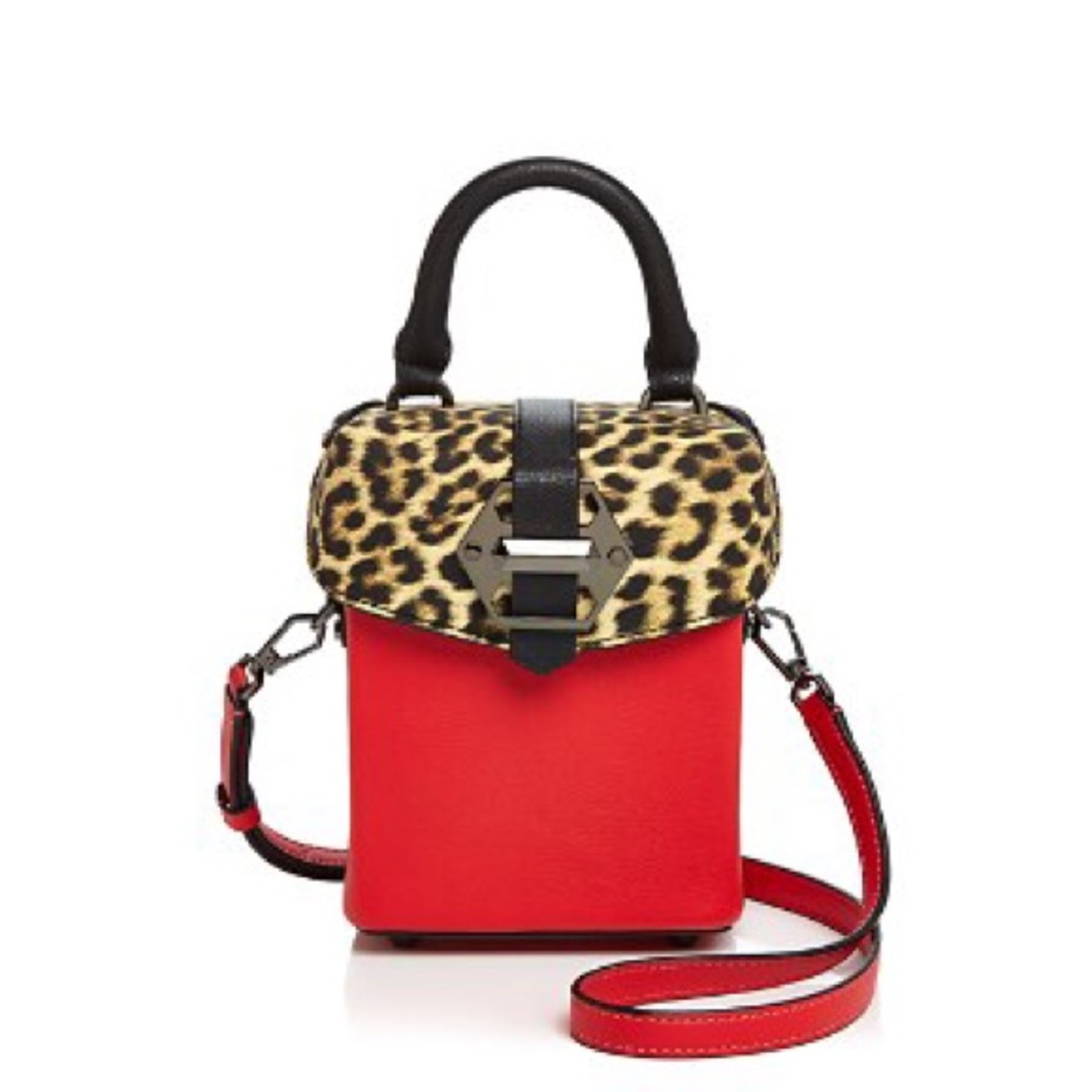 Nasty Gal Red Showcase Satchel